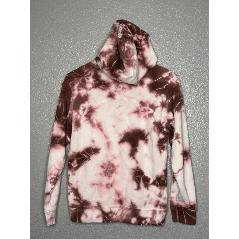 Lululemon all yours Pink Brown hoodie 4